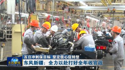 百日冲刺保目标 坚定信心促转型  
东风新疆：全力以赴打好全年收官战