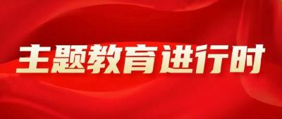 主题教育进行时 | 抓好衔接联动，解决实际问题，打好“五场硬仗”