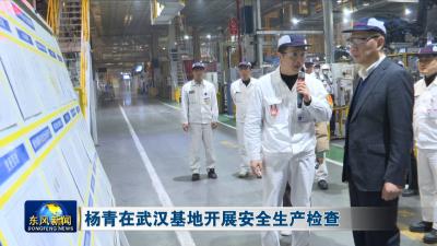 杨青在武汉基地开展安全生产检查