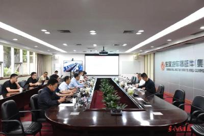 东风有限总裁山崎庄平调研东风科技