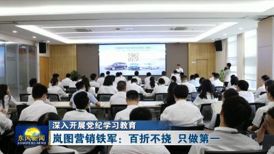 深入开展党纪学习教育  
岚图营销铁军：百折不挠 只做第一