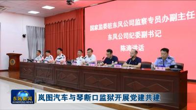 岚图汽车与琴断口监狱开展党建共建