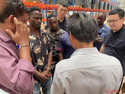 东风进出口公司尼日利亚培训中心开展客户专项培训
