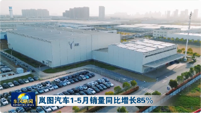 岚图汽车1-5月销量同比增长85%