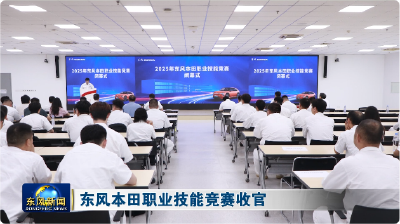 东风本田职业技能竞赛收官