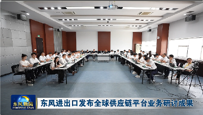 东风进出口发布全球供应链平台业务研讨成果
