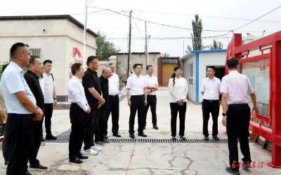公司调研组到新疆柯坪县调研乡村振兴工作