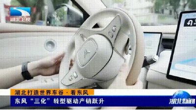 “湖北卫视”聚焦：东风汽车加速“三化”转型，助推世界车谷建设！