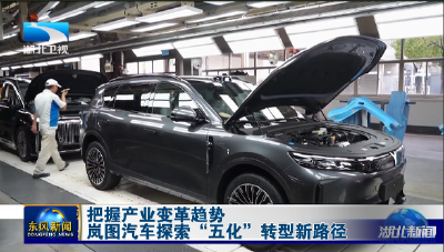 把握产业变革趋势岚图汽车探索“五化”转型新路径