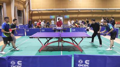 东风康明斯“奋进杯”员工乒乓球赛开赛