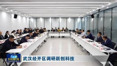 武汉经开区调研跃创科技