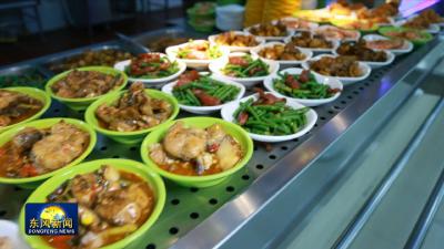 公司2025年“食在东风 味享健康”食堂评选展示——智新科技股份有限公司三号园区食堂