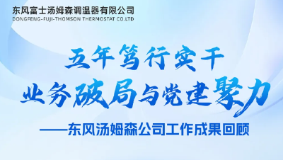 业务破局与党建聚力|五年笃行实干，东风汤姆森公司工作成果回顾