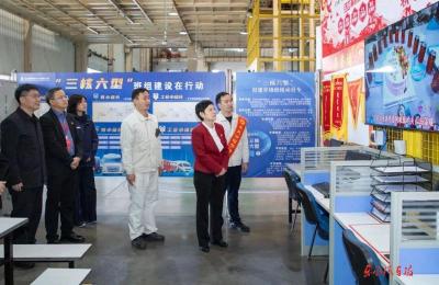 刘艳红在东风柳汽调研时强调：把班组打造成有温度有战斗力的集体