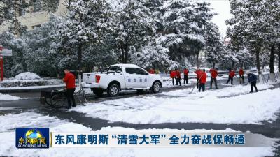 东风康明斯“清雪大军”全力奋战保畅通