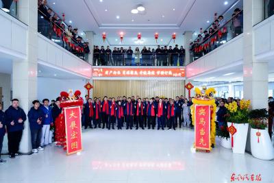 奕派科技开展新春开工慰问