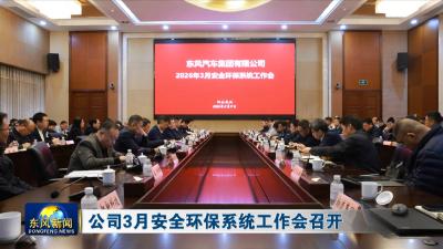 公司3月安全环保系统工作会召开
