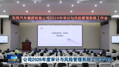 公司2026年度审计与风险管理系统工作会召开