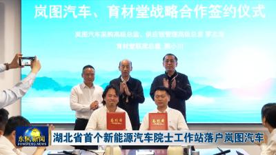 湖北省首个新能源汽车院士工作站落户岚图汽车