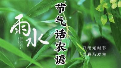 节气话农谚-雨水