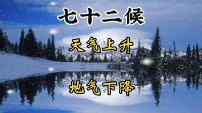 小雪二候-天气上升，地气下降