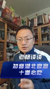 知音湖北官宣十道必吃@老杨谈谈