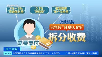 低息噱头背后藏着多少收费？个贷新规明确规范，保护借款人权益